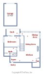 Lower Level Floor Plan & Garage 